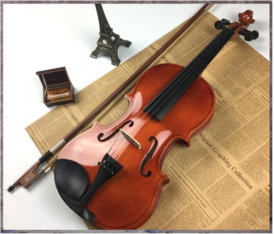 [HOẢ TỐC] Đàn Violin (Vĩ cầm) cao cấp size 4/4 gỗ nâu đỏ (full phụ kiện) - HÀNG CÓ SẴN.