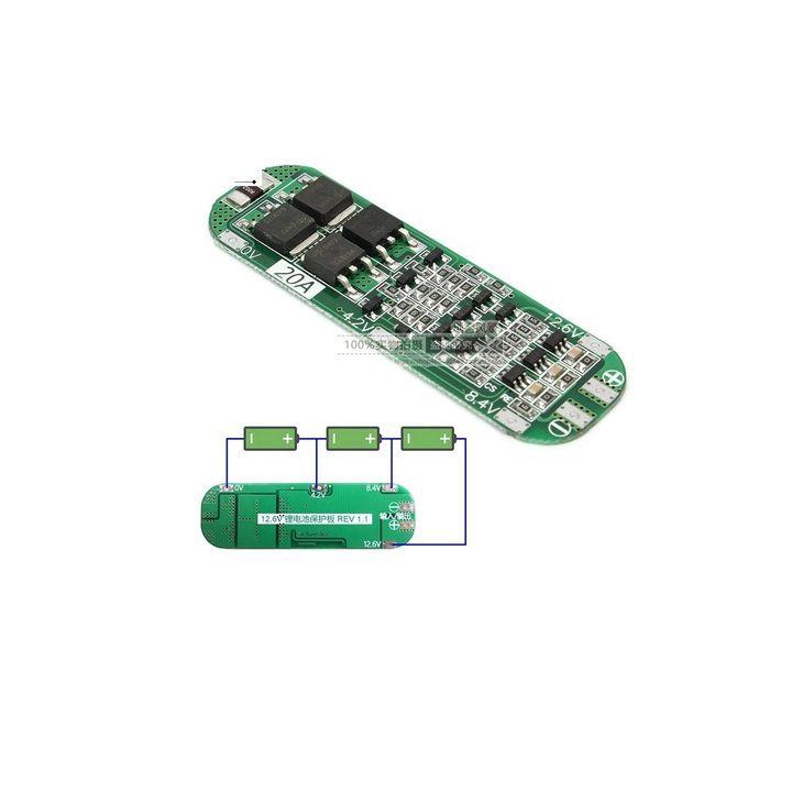 Mạch sạc xả 3S-20A.