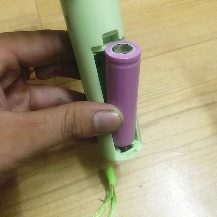 Pin quạt sạc mini usb các loại
