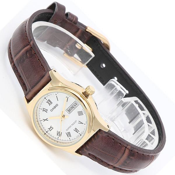 Đồng hồ nữ dây da Casio Anh Khuê LTP-V006GL-7BUDF