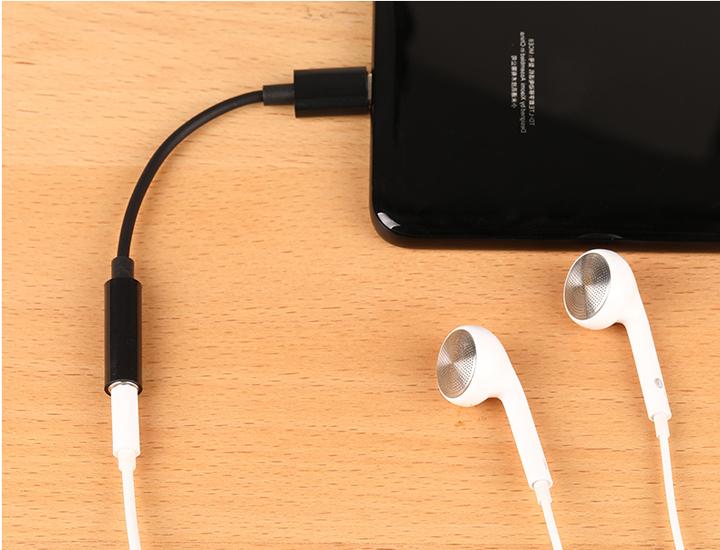 Cáp chuyển đổi âm thanh từ USB Type C to 3.5mm