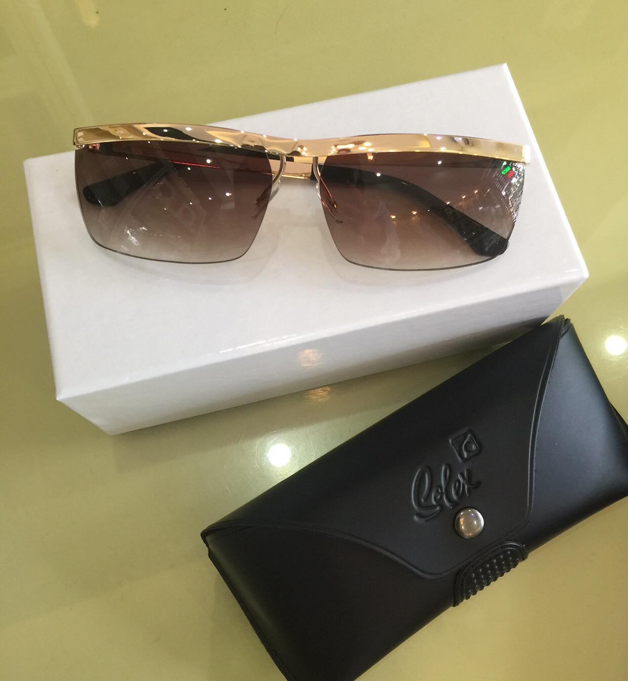 Kính râm SOLEX Hồng Kong thời trang - đẳng cấp phái mạnh (Nâu Trà)