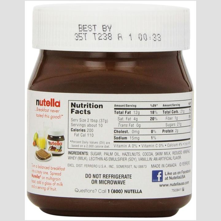 Ferrero Nutella Hazelnut 950g - Kem Hạt Phỉ Hương Vị Chocolate Đậm Đà