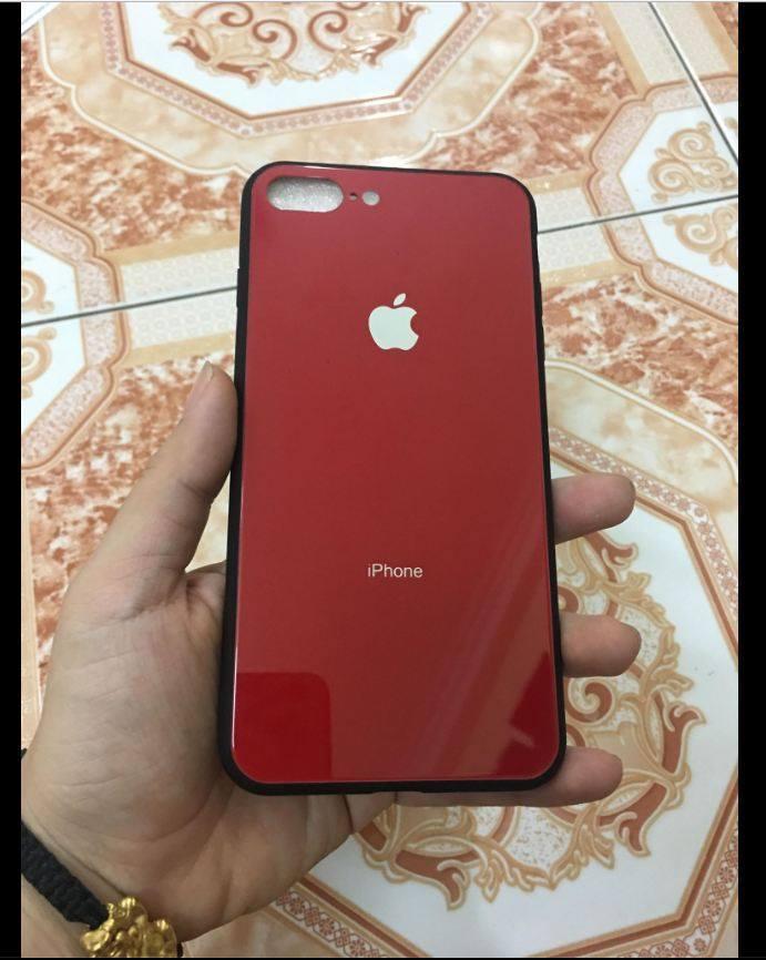 Ốp lưng mặt sau là kính cường lực cho iPhone 8 Plus