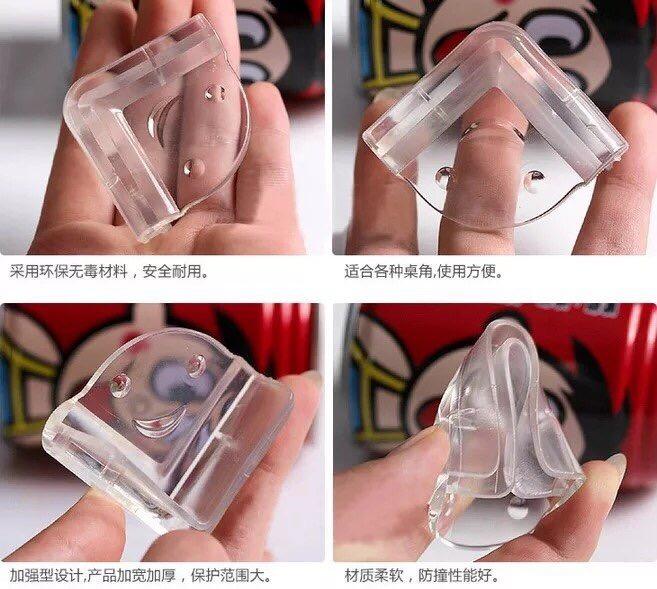 Combo 10 Miếng bịt góc bàn silicon GDHOAC93