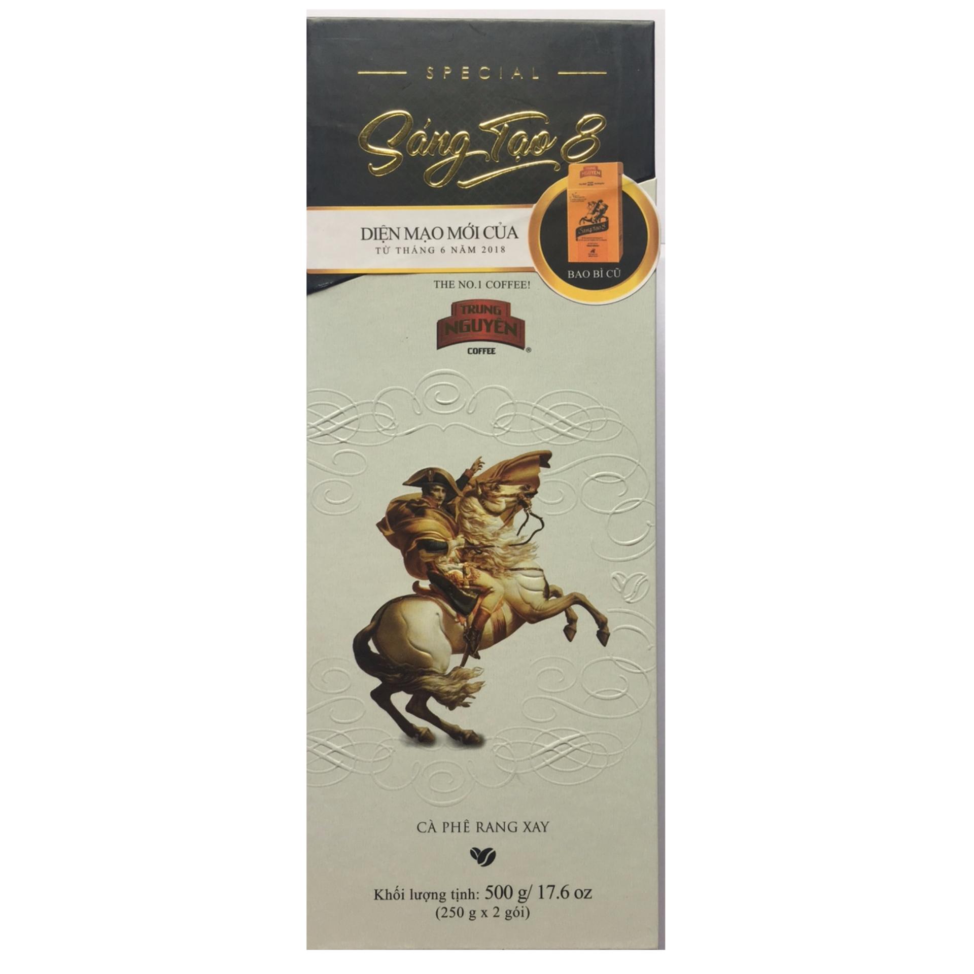 CÀ PHÊ SÁNG TẠO 8 TRUNG NGUYÊN (500GR/HỘP)