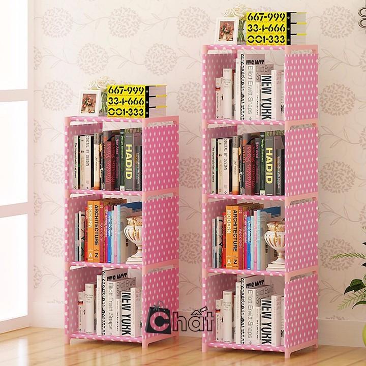 Kệ sách lắp ghép thông minh 4 tầng