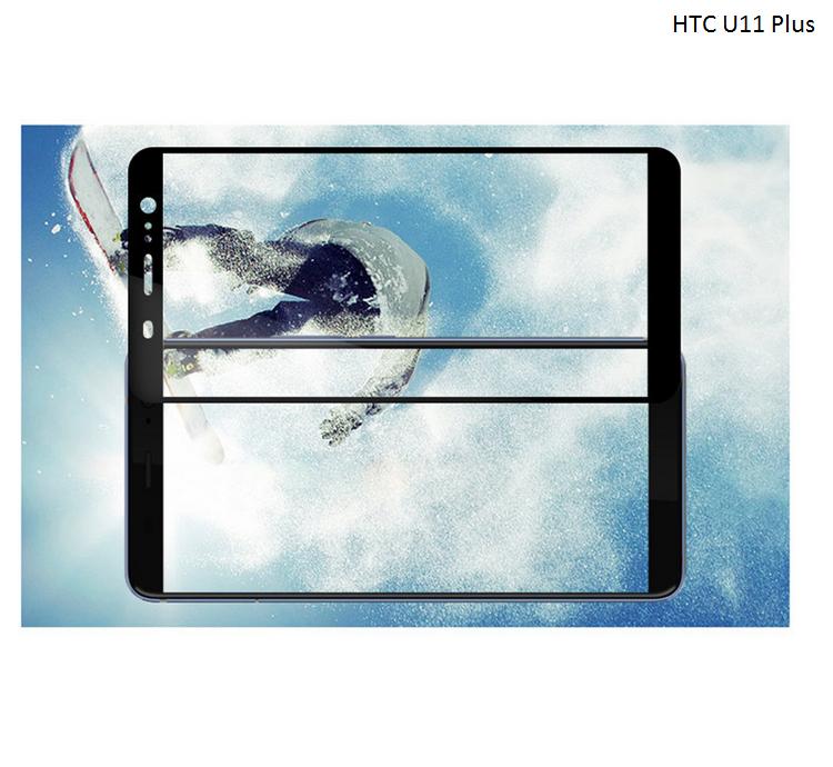 Dán Cường Lực Mocolo HTC U11 Plus Full Màn Hình Màu Đen
