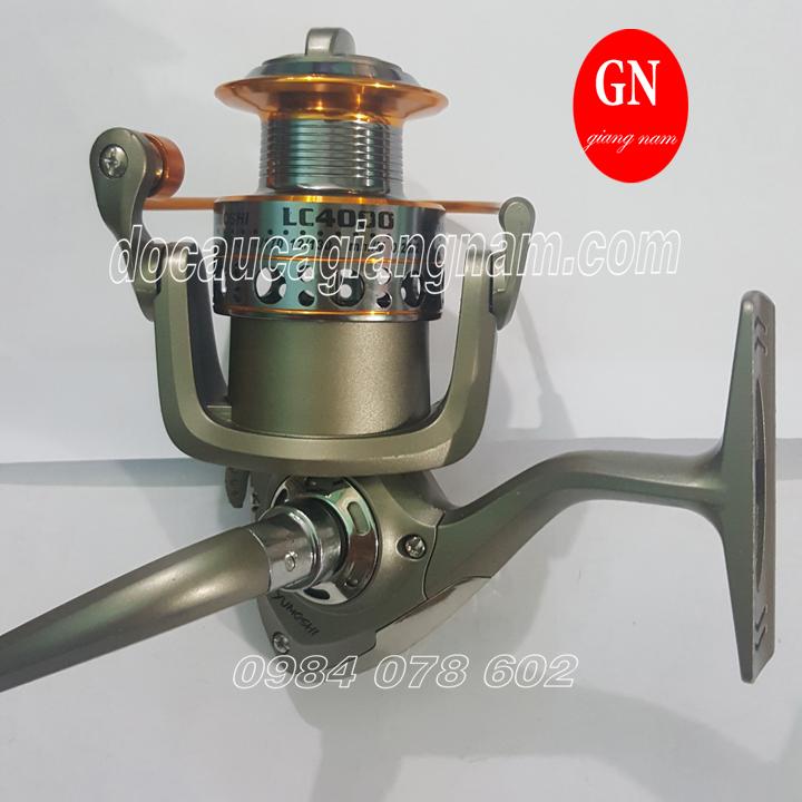 Combo 2 máy câu cá Yumoshi LC 4000 có 12 bạc đạn ( đồ câu cá Giang nam )
