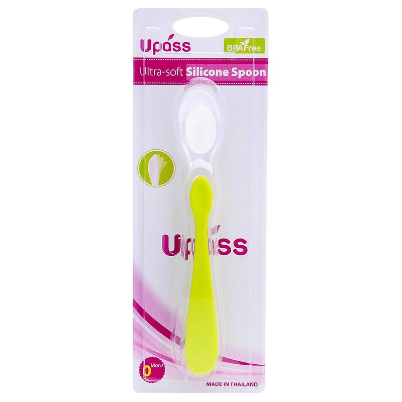 Thìa ăn dặm silicon siêu mềm UP3019N