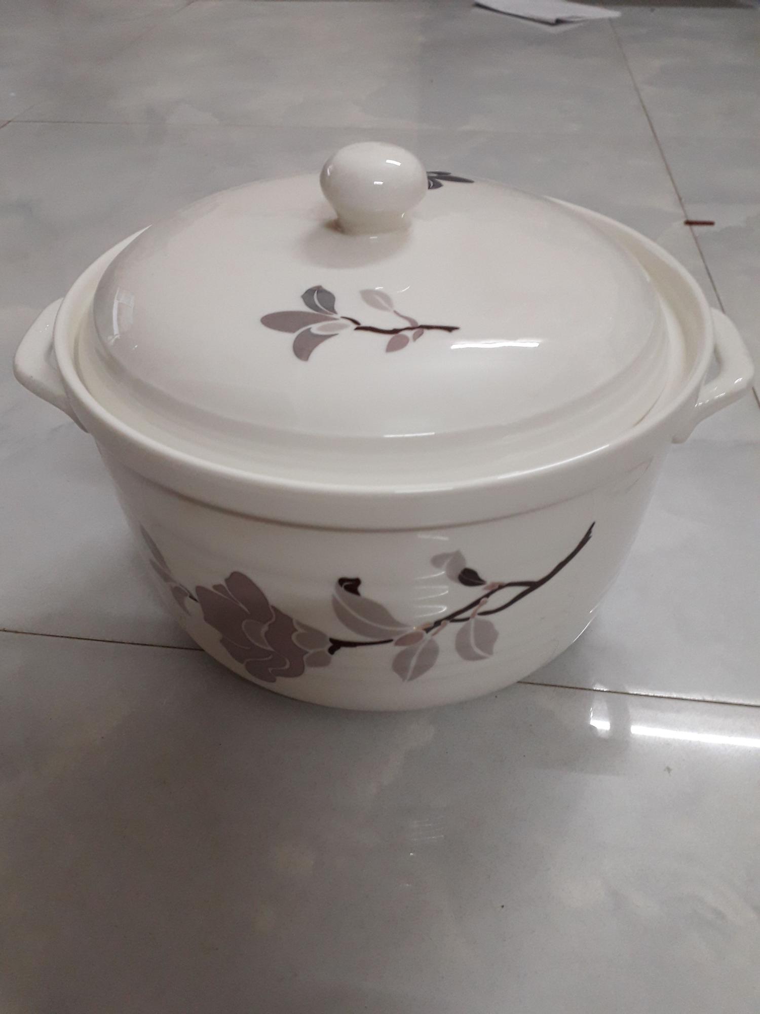 Nồi gốm sứ số 8 ( 20X18 cm)