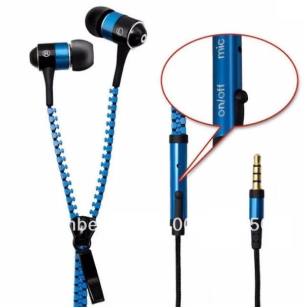 [HCM]Tai nghe nhét tai có khóa kéo chống rối Zipper