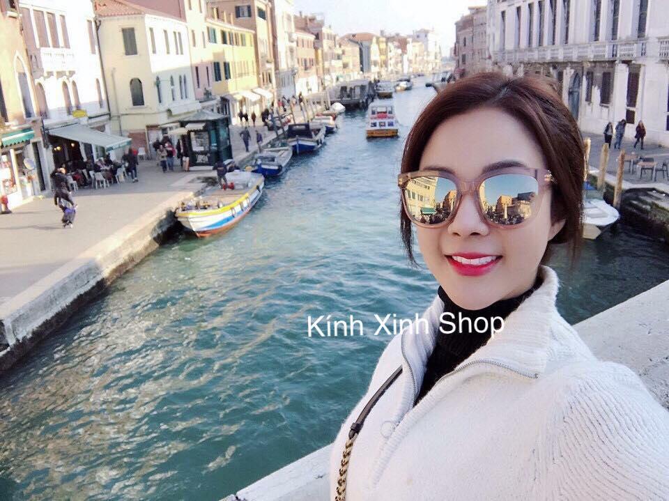 Kính râm, Kính mát Mắt vuông chống nắng uv thời trang ulzzang Hàn Quốc