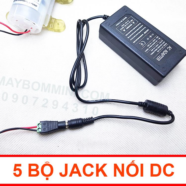 [HCM]Bộ 5 Jack Cấm Nguồn Điện DC Đực Cái