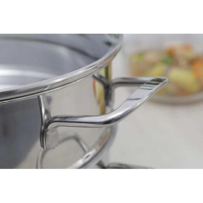 Bộ 3 nồi inox Ecosun BM-S351 18-20-24cm (Nắp Inox – Dùng được với mọi loại bếp)