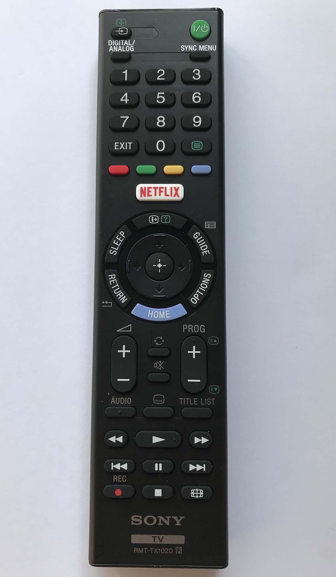 Điều khiển tivi sony TX - 102D (đen)
