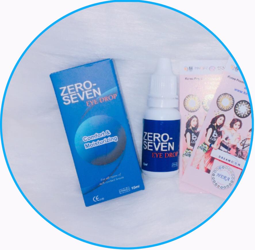 Nước nhỏ mắt (nước mắt nhân tạo) dành cho lens ZERO SEVEN 15ML