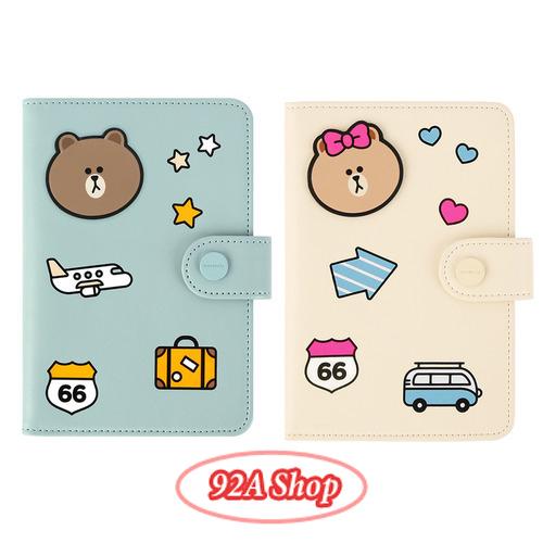 VỎ HỘ CHIẾU PASSPORT HOẠT HÌNH GẤU CUTE