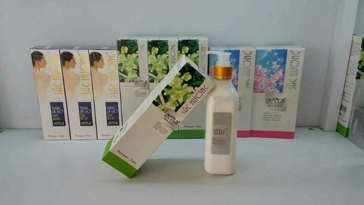 Kem sắc hương skin body trắng da