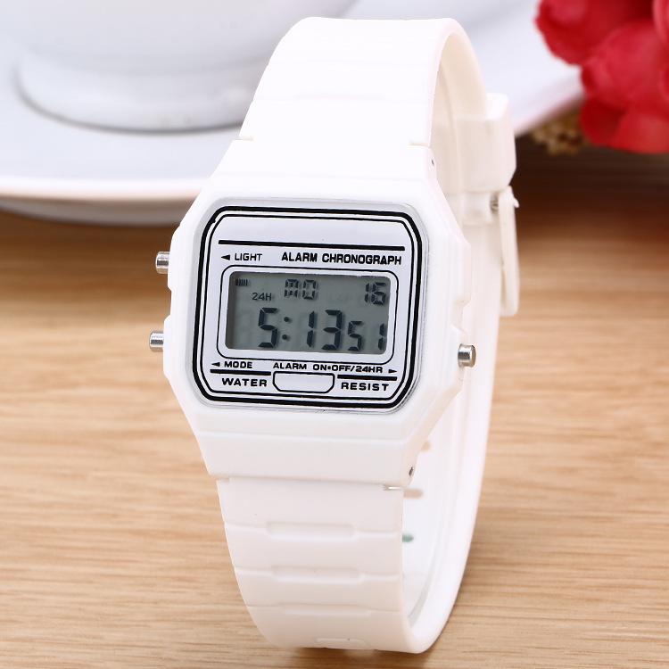 Đồng hồ điện tử unisex WR dây Cao su PKHRWR002