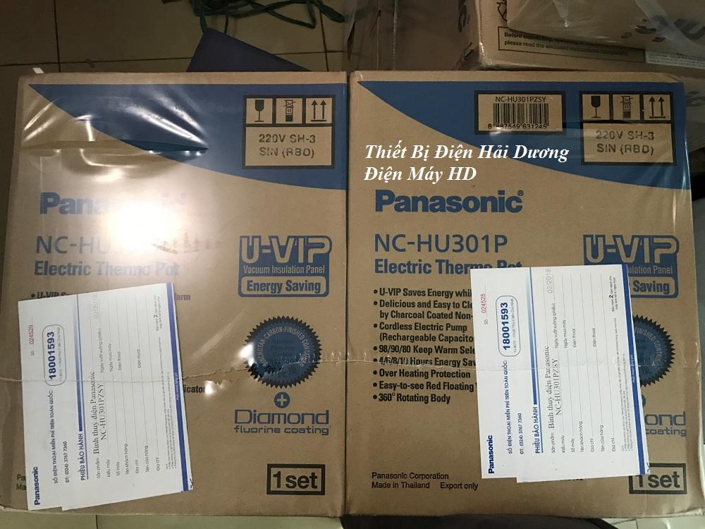 Bình thủy điện Panasonic NC-HU301PHSY 3L (Trắng)