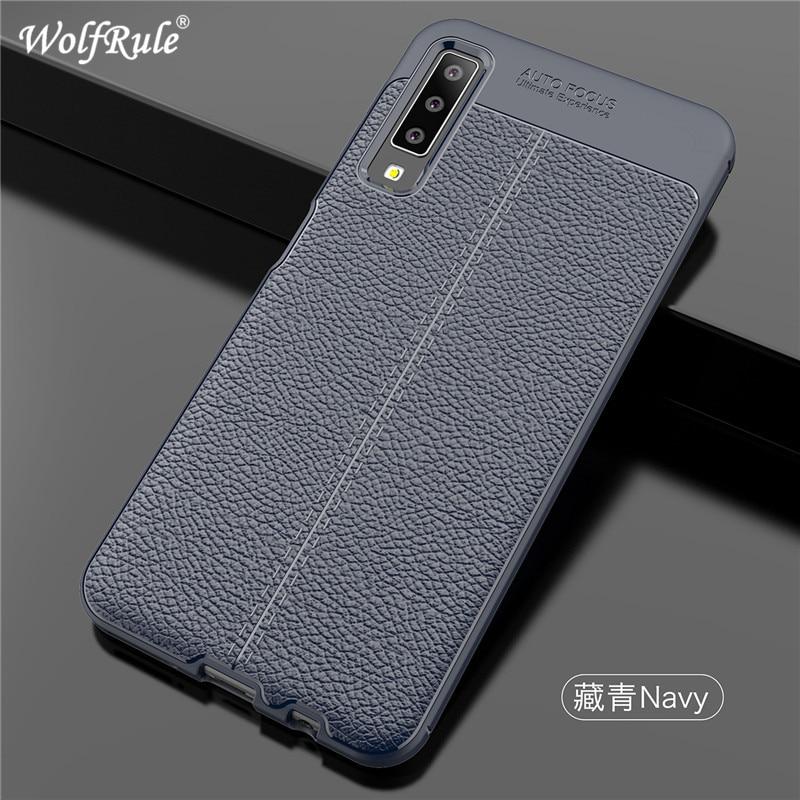 Ốp Lưng Silicon Auto Focus Cho Samsung Galaxy A7 (2018)