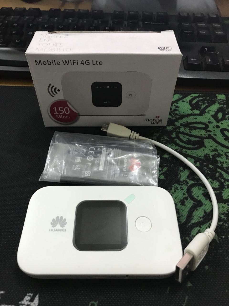 Modem Wifi Di Động Huawei E5577 3G/4G LTE tốc độ 150Mbps ( hàng nhập khẩu)
