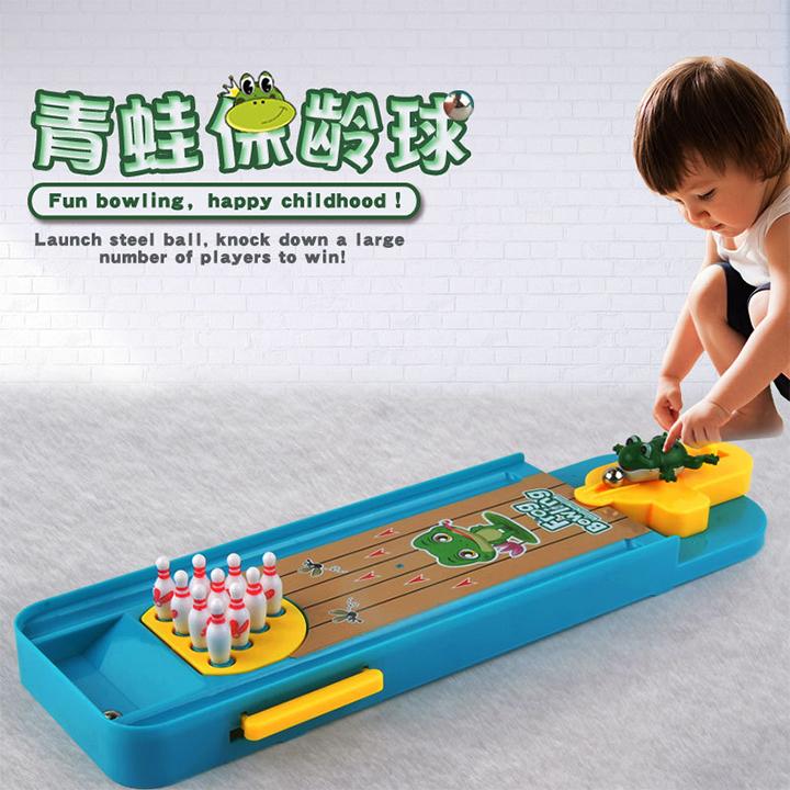 Trò chơi cho bé ếch bắn bowling T300