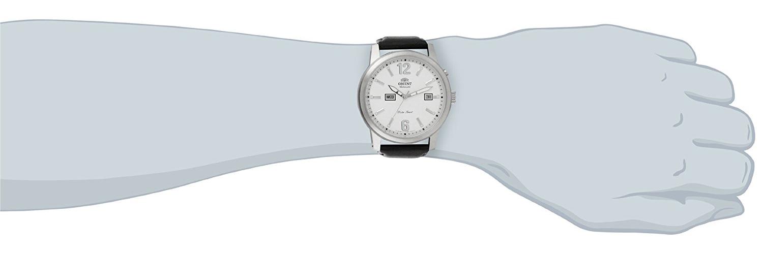 Đồng hồ nam dây da Automatic Orient FEM7J00AW9