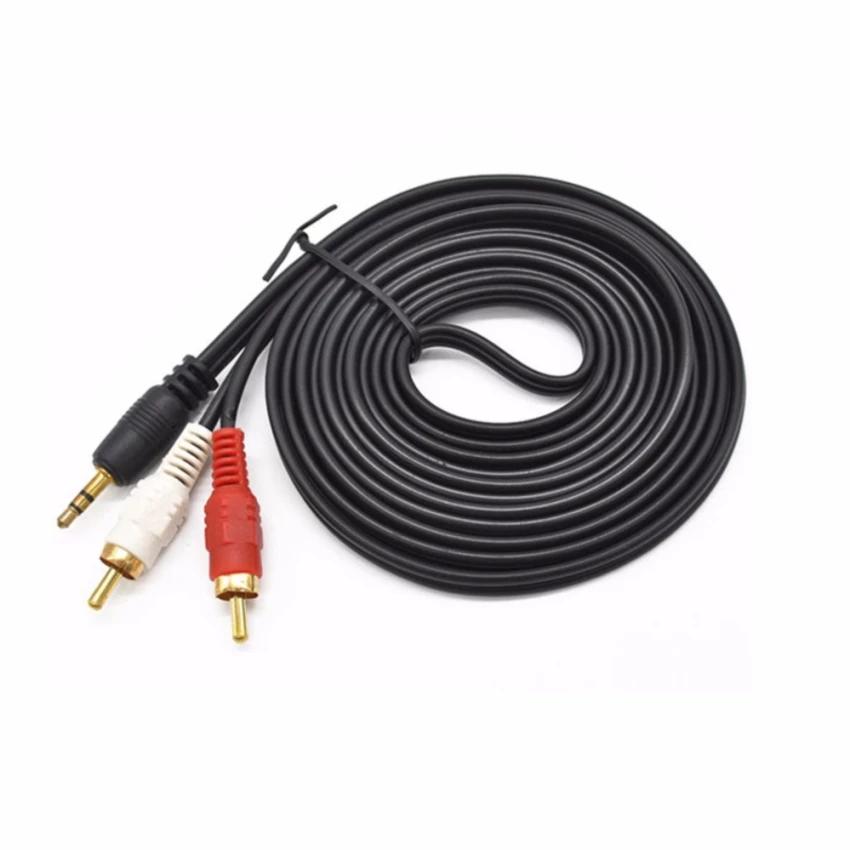 Dây loa 1 đầu 3.5 ra 2 AV loại 1.5m