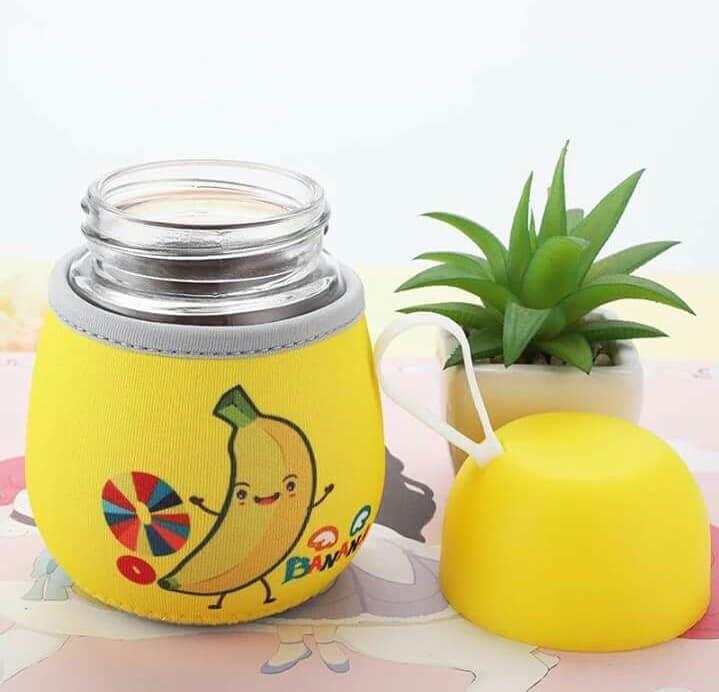 Bình trữ sữa, cháo thuỷ tinh kute