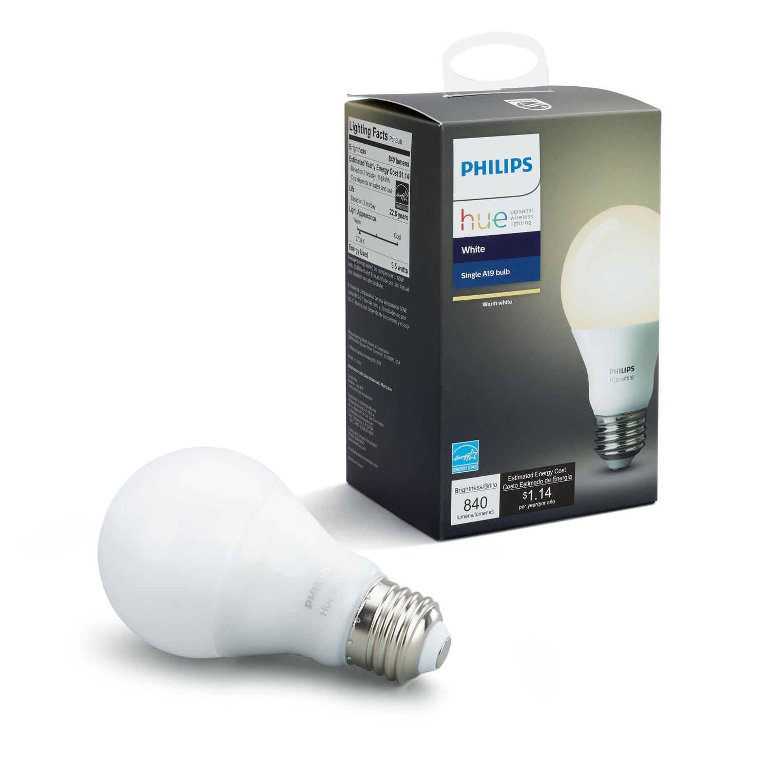 Bóng đèn thông minh Phillip Hue White Single bulb E26