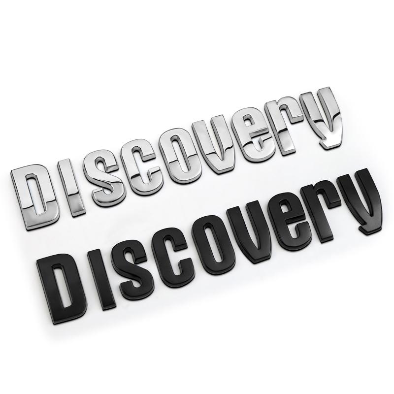 Chữ DISCOVERY 3D nổi cá tính cho xe hơi