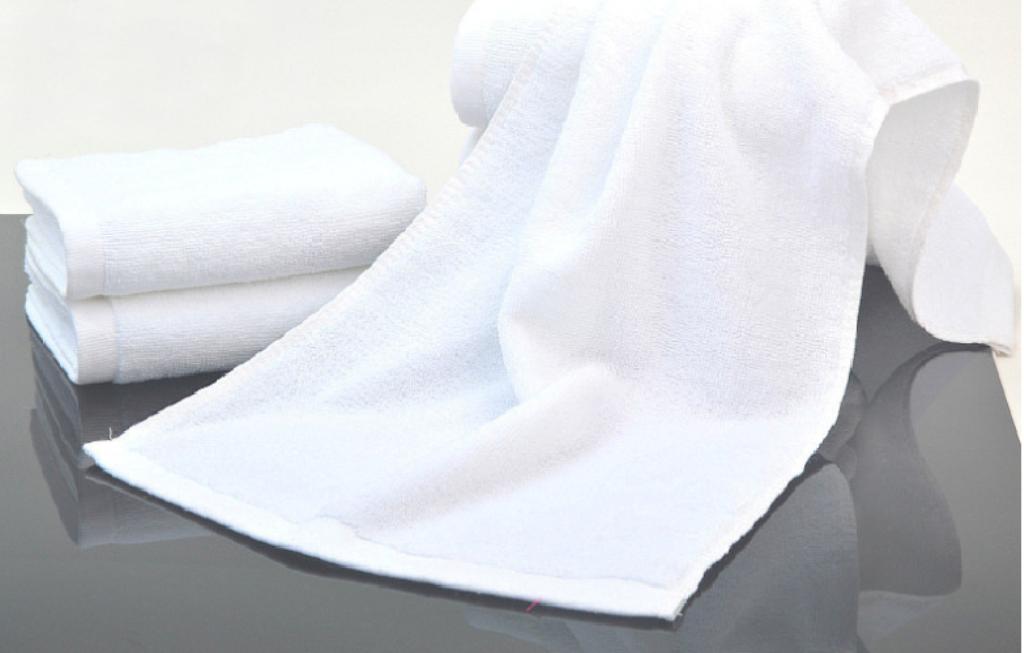 Bộ 2 Khăn tắm cotton cao cấp QUẢNG PHÚ - màu Trắng 50X100cm (White)