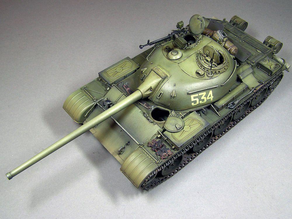 Mô hình lắp ráp- Xe Tăng RUSSIAN T-54B  Model 1952