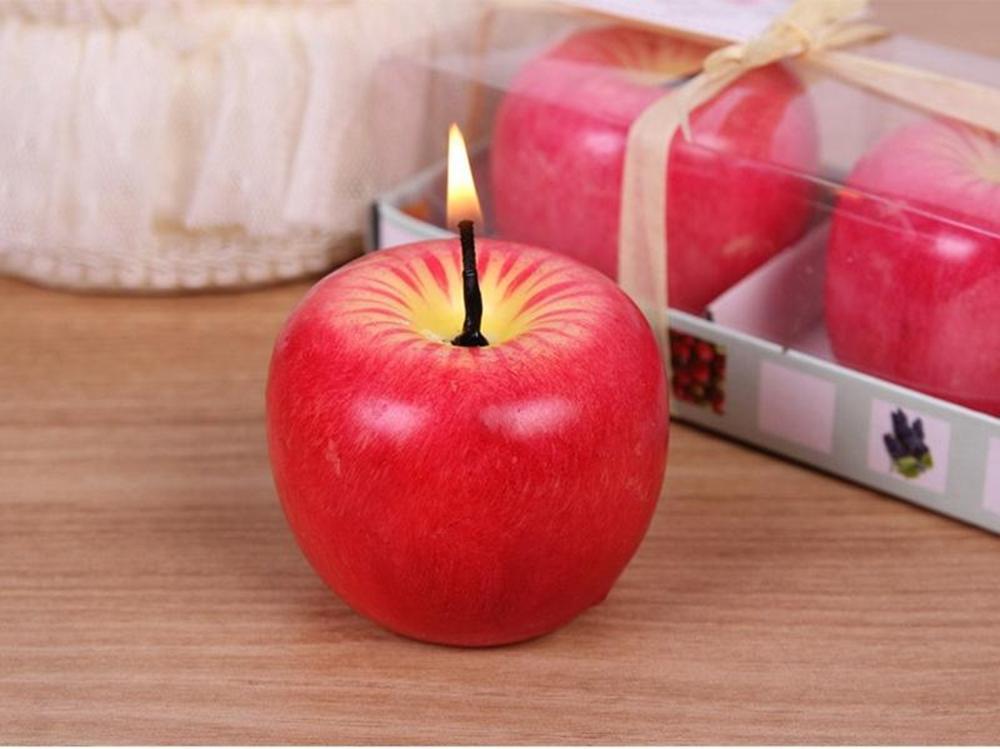 Nến thơm hình quả Táo KamiHome