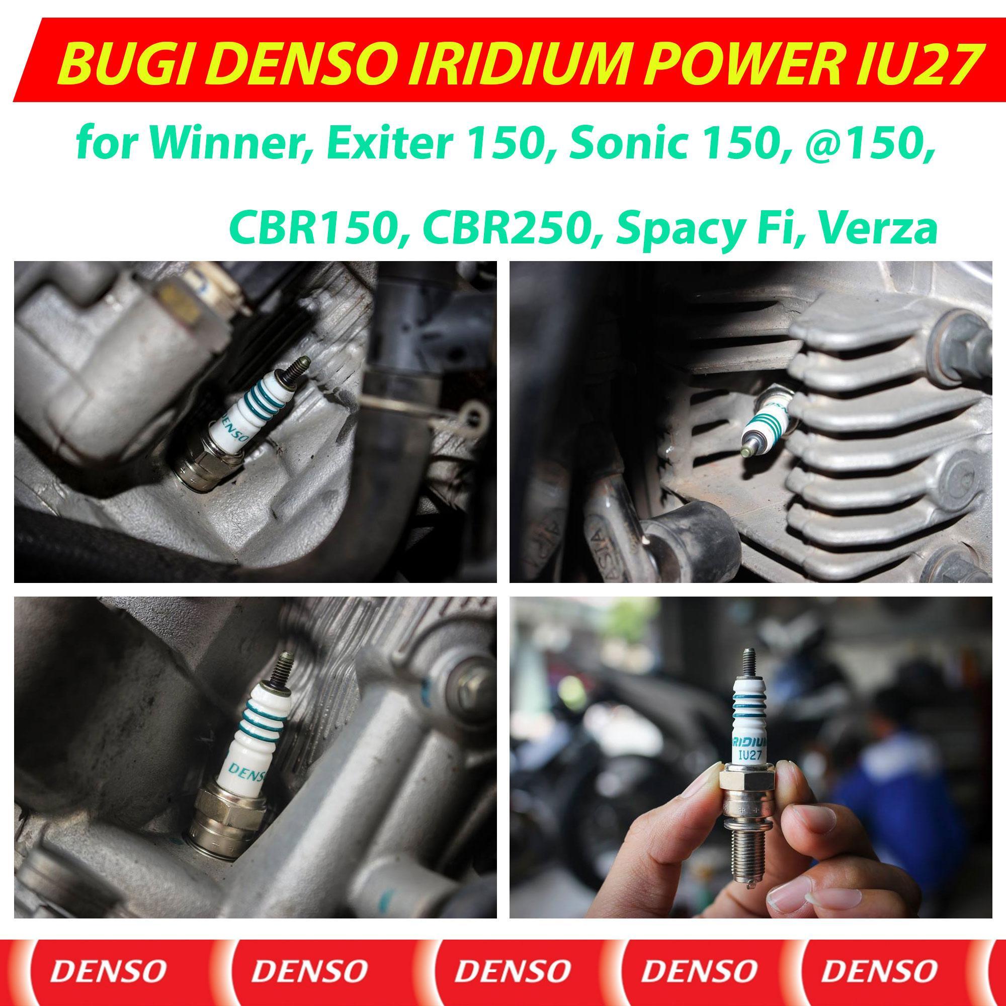 [HCM]Bugi Denso IU27 YAMAHA EXITER 150cc IRIDIUM POWER
