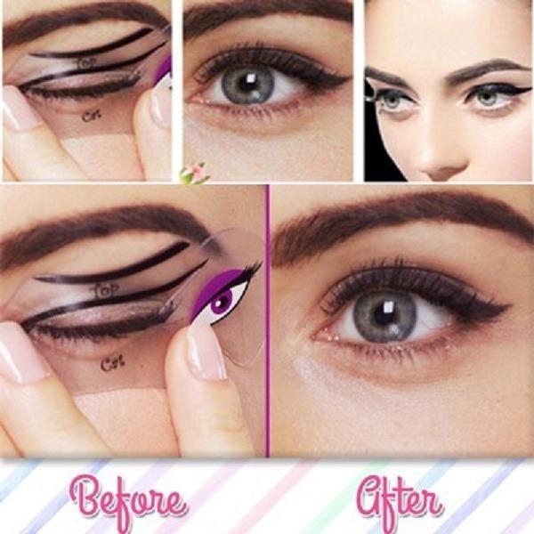 Khuôn kẻ mí Eyeliner và tô bầu mắt