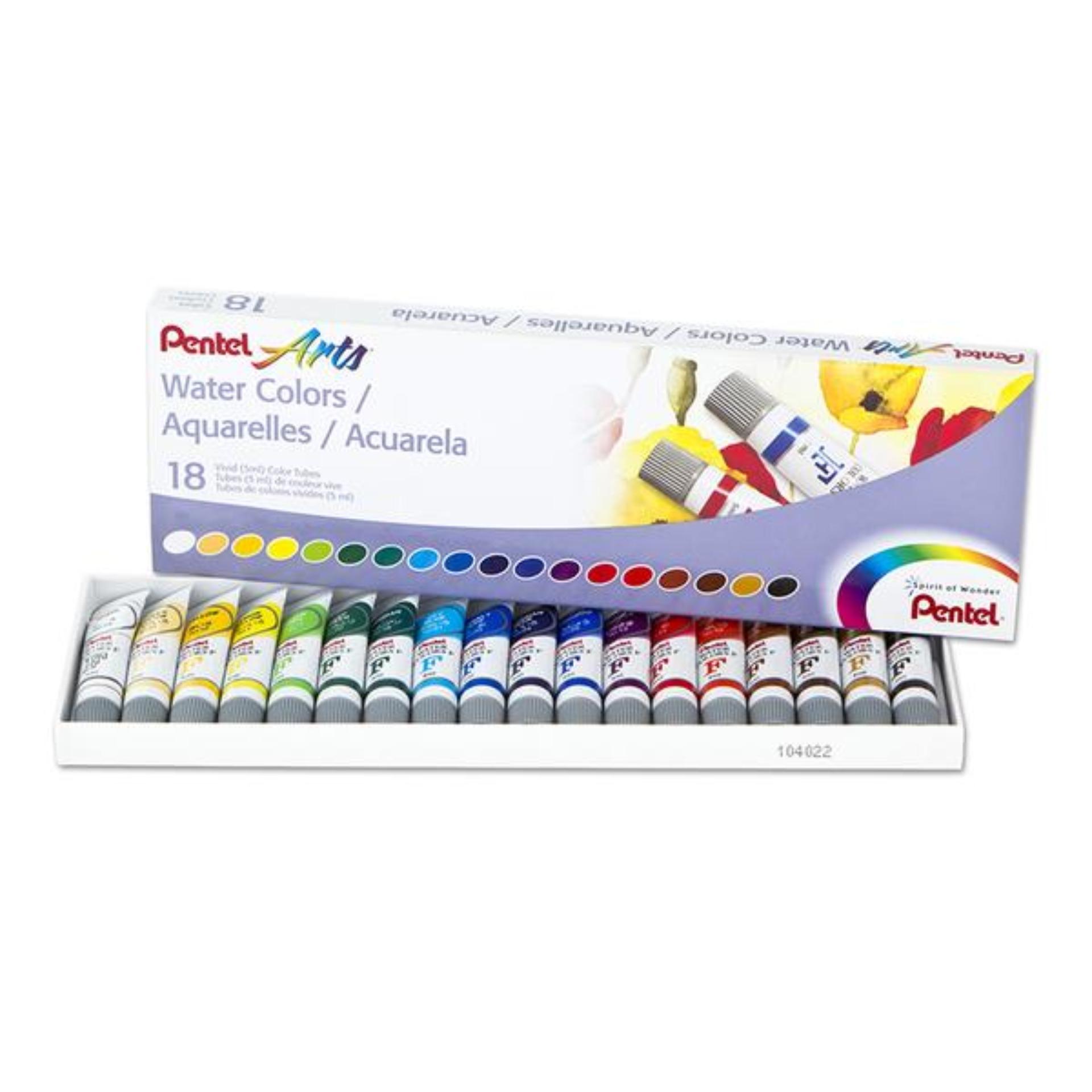 [HCM]MÀU NƯỚC PENTEL 18 MÀU
