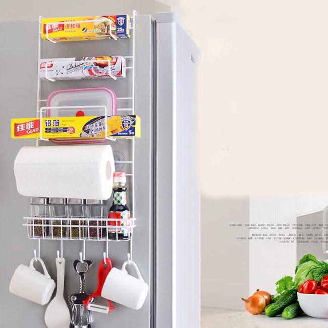 Goodmaket-kệ treo cạnh tủ lạnh cao cấp-kệ để đồ đa năng