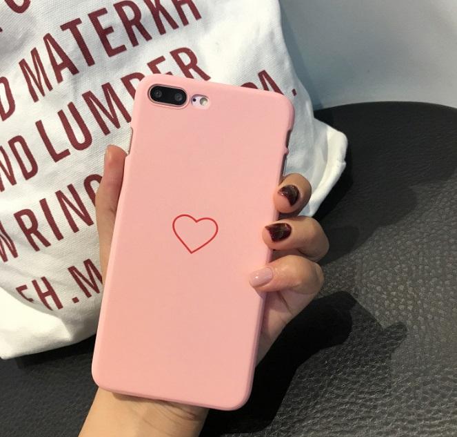 Ốp lưng iPhone 5 5s Trái Tim Ốp đôi đẹp (Ốp cứng)