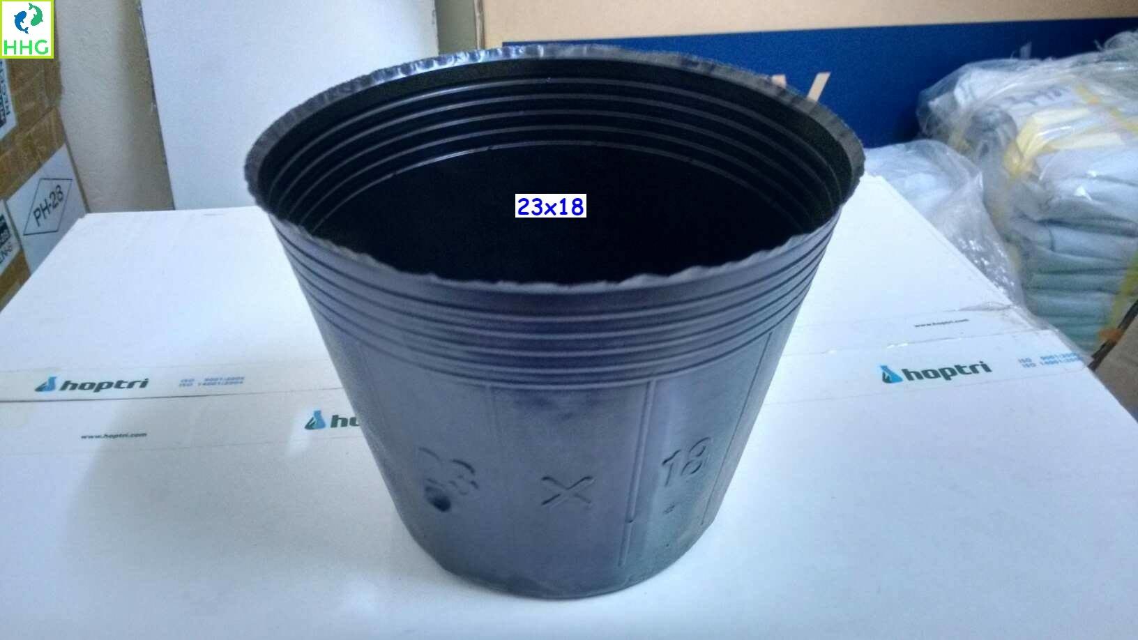 1KG CHẬU NHỰA MỀM ƯƠM CÂY (BỊCH, TÚI BẦU) 23x18 (1kg = khoảng 75 chậu 23x18)