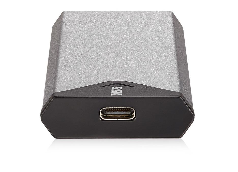Box ổ cứng SSD M2 Sata sang USB 3.0 SSK SHE-C320