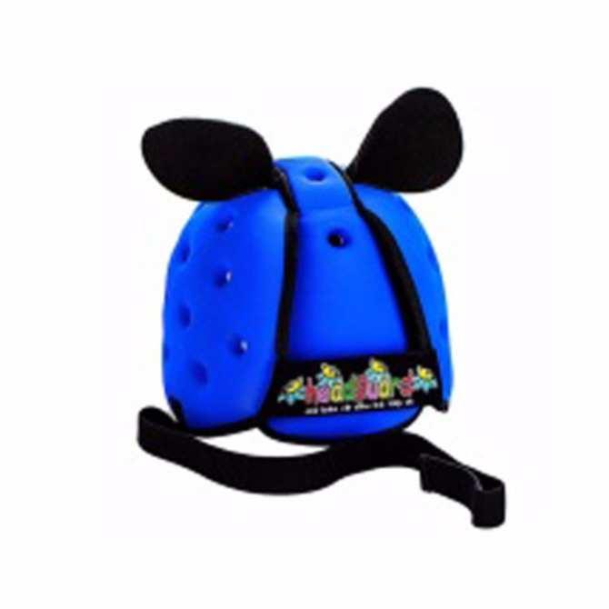 Nón Bảo Hiểm Cho Bé Tập Bò Tập Đi HeadGuard (Xanh)