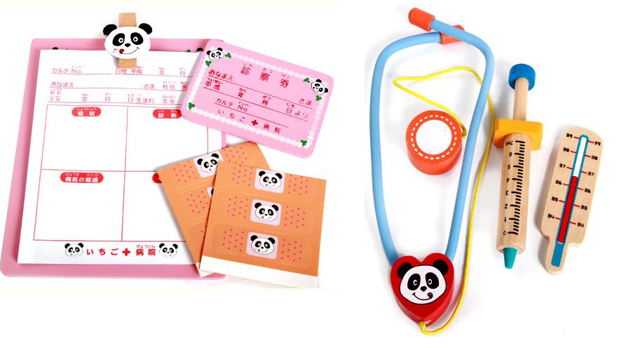 Bộ đồ chơi bác sĩ nha khoa gấu Panda