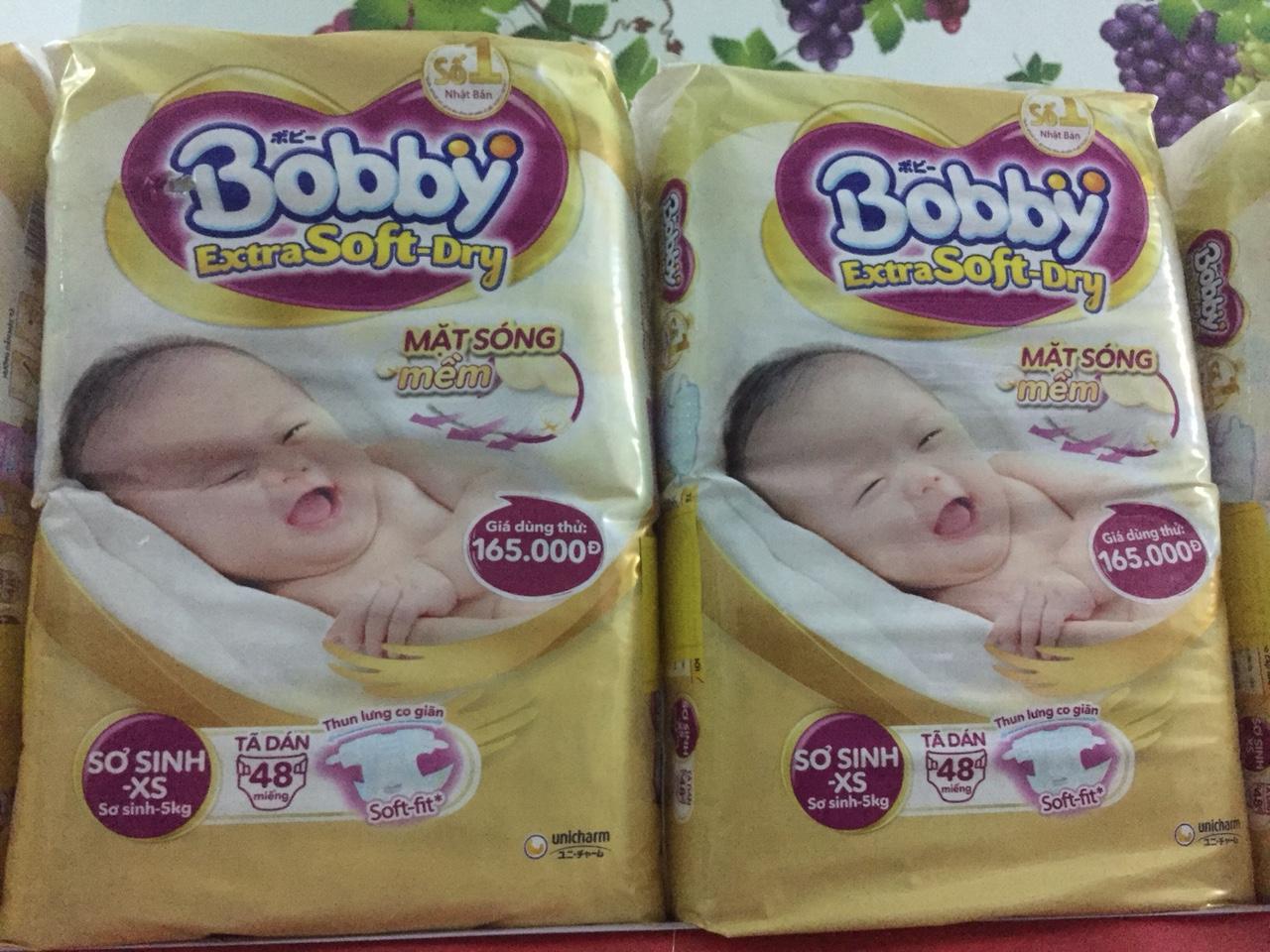 Tã dán Bobby Extra soft Dry S40/ M34
