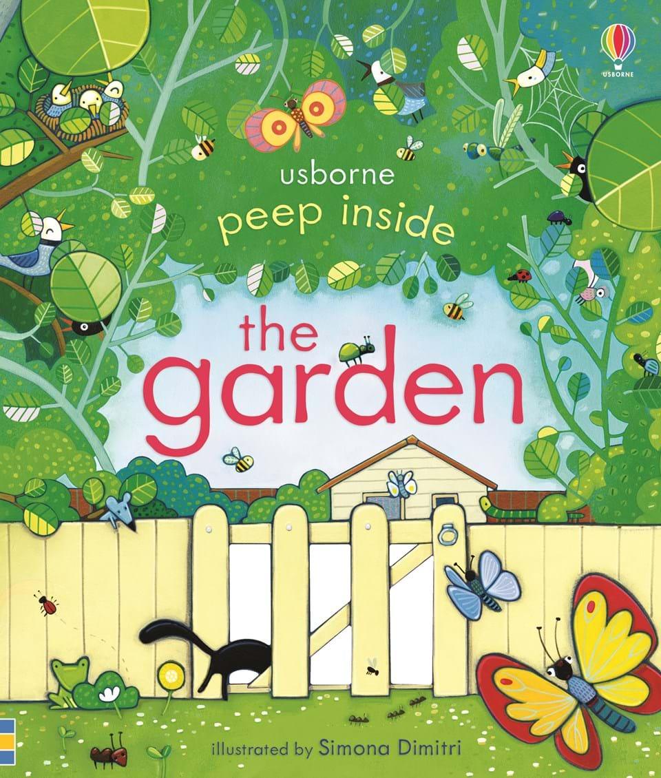 Sách tiếng Anh Usborne peep inside the Garden