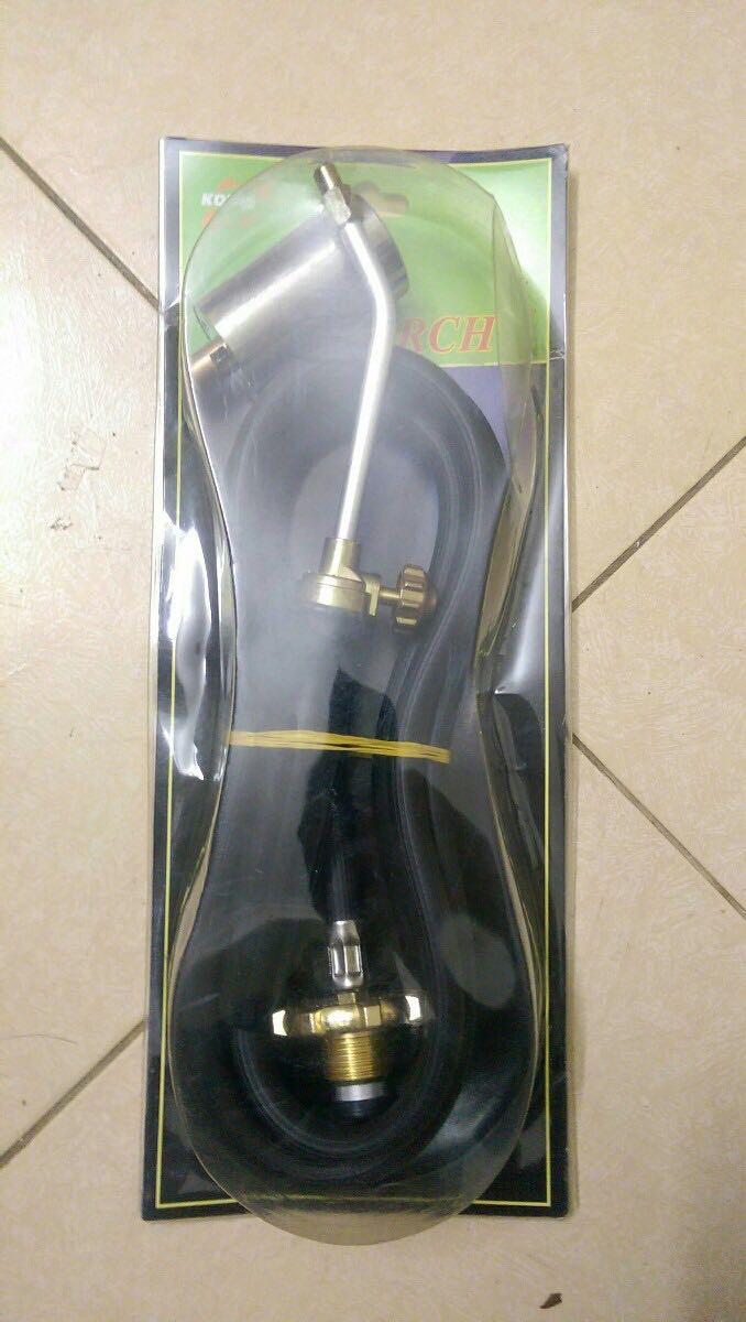 Đèn khò ga công nghiệp đầu khò 38mm dây 2.5 mét lắp bình gas dân dụng