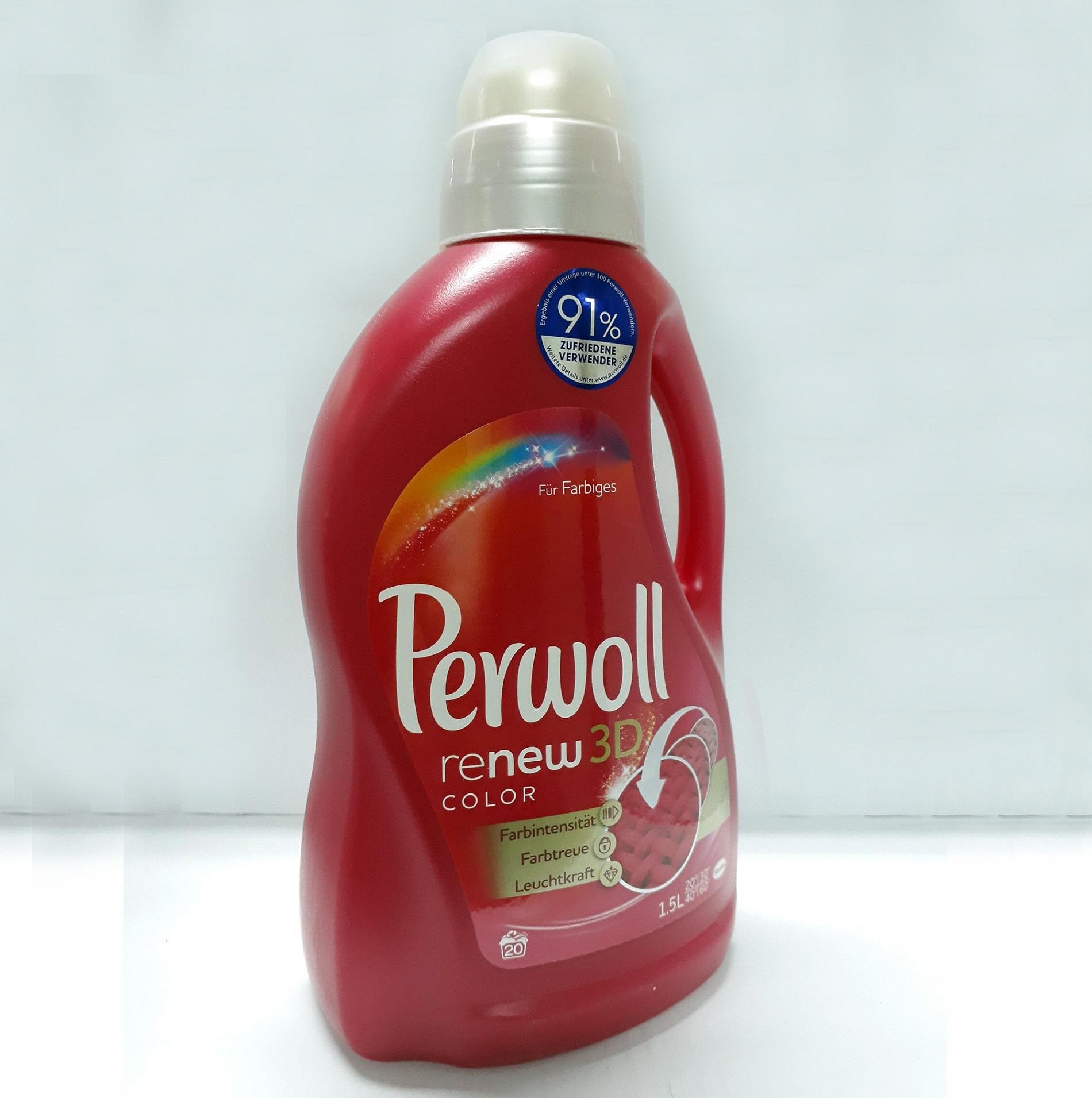 Nước giặt Perwoll New Color 1,5 Lít