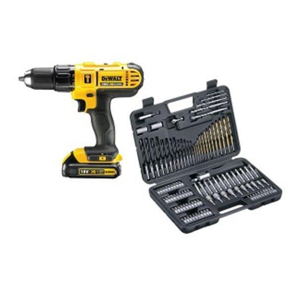 Máy khoan động lực dùng pin Dewalt DCD776C2A-B1 kèm 109 phụ kiện